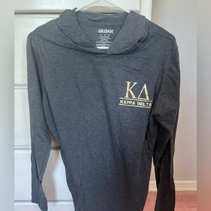 Grey light fitted sweatshirt